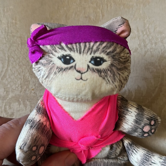 Rare Dustyn Schear pre-Applause yoga/aerobics cat in EUC! - Picture 5 of 8